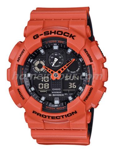 卡西欧GA-100L-4A男表G-SHOCK系列-表带/表径&#8211;