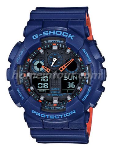 卡西欧GA-100L-2A男表G-SHOCK系列-表带/表径&#8211;