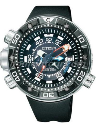 西铁城_BN2024-05E男表光动能系列-黑色表带/表径50mm