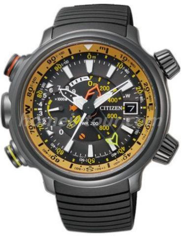 西铁城BN4026-09E男表光动能系列-黑色表带/表径48mm