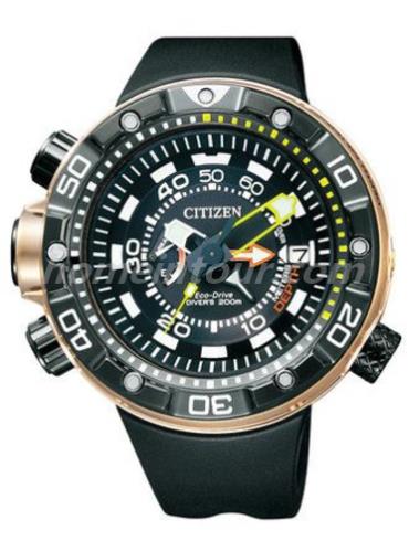 西铁城BN2025-02E男表光动能系列-黑色表带/表径50mm