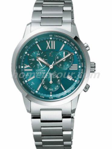 西铁城AN6070-54L女表XC系列-银色表带/表径35mm