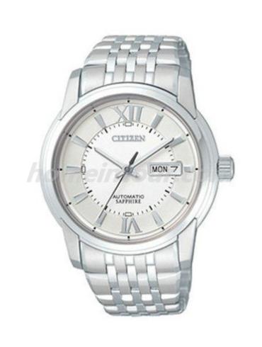 西铁城NH8335-52A男表真钻系列-银色表带/表径40mm