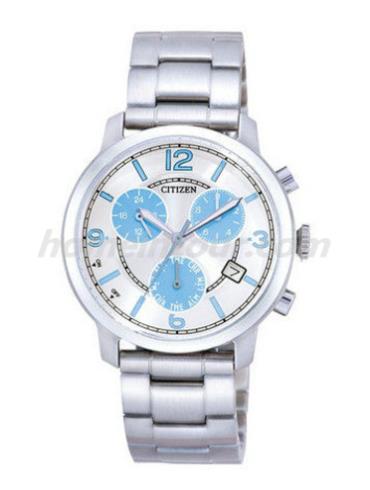 西铁城EI4010-52B女表真钻系列-银色表带/表径—mm