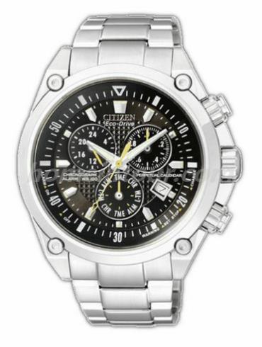 西铁城BL5380-66E男表万年历系列-银色表带/表径44mm