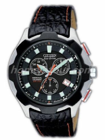 西铁城BL5268-07E男表万年历系列-黑色表带/表径43mm