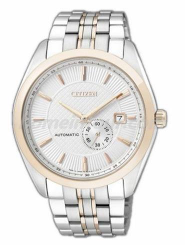 西铁城NJ0034-57A男表机械系列-间金色表带/表径42mm