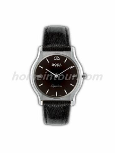 时度10035.10bNO男表特雷维尔超薄系列-黑色表带/表径33.6mm