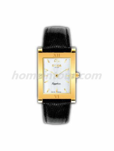 时度10033.30dNO男表特雷维尔超薄系列-黑色表带/表径24x29.4mm