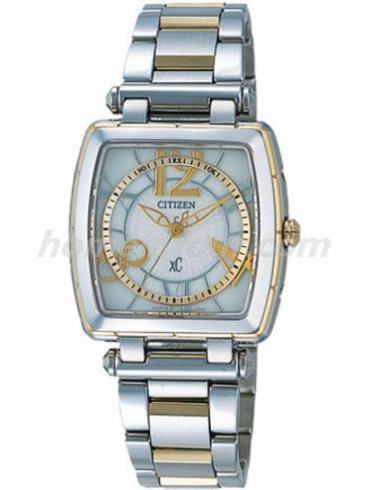 西铁城ES5034-53A女表XC系列-间金表带/表径29&times;29mm