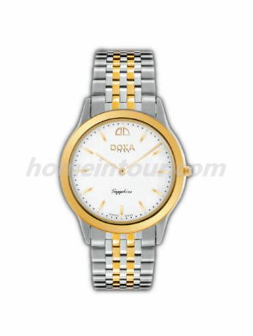 时度10031.20eME男表特雷维尔超薄系列-间金色表带/表径35mm