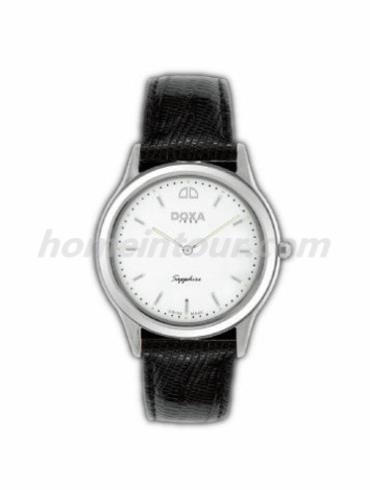 时度10031.10aNO男表特雷维尔超薄系列-黑色表带/表径35mm