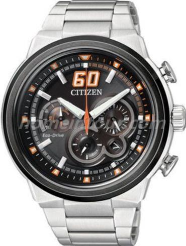 西铁城CA4134-55E男表光动能系列-银色表带/表径45mm