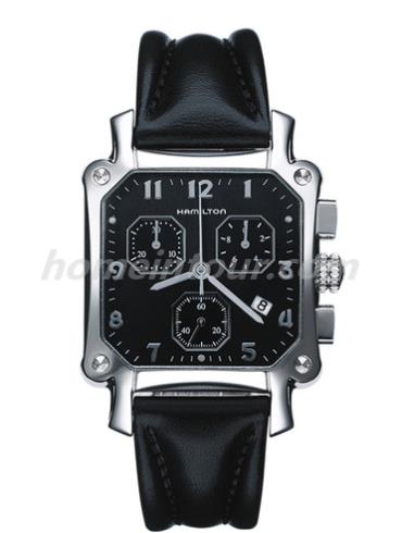 汉米尔顿H19412733男表美国经典系列-黑色表带/表径—mm