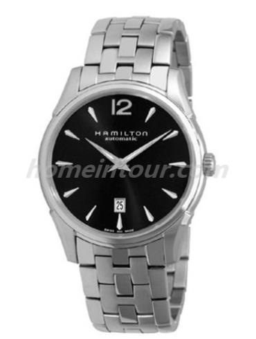 汉米尔顿H38615135男表美国经典爵士系列-银色表带/表径43mm