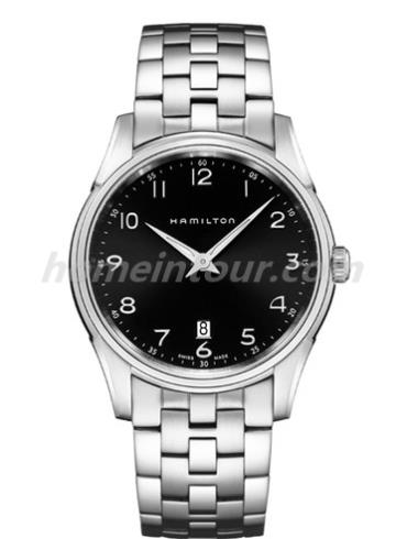 汉米尔顿H38511133男表美国经典爵士系列-银色表带/表径42mm