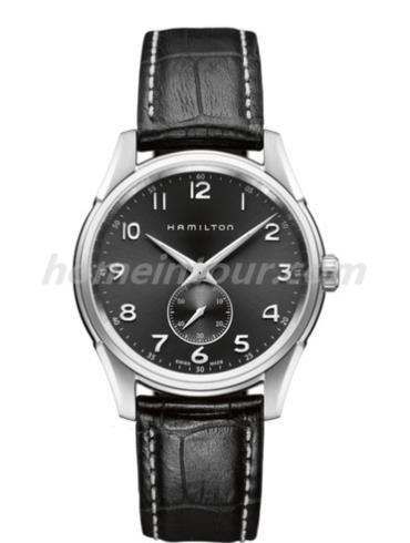汉米尔顿H38411783男表美国经典爵士系列-黑色表带/表径40mm