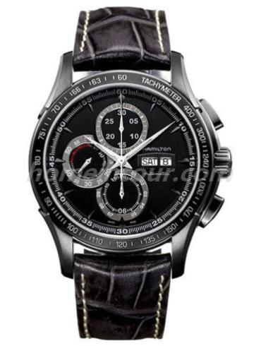 汉米尔顿H32886831男表美国经典爵士系列-深棕色表带/表径46mm