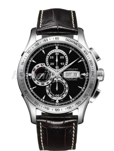 汉米尔顿H32816531男表美国经典爵士系列-深棕色表带/表径46mm