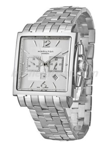 汉米尔顿H32666155男表美国经典爵士系列-银色表带/表径40.5mm