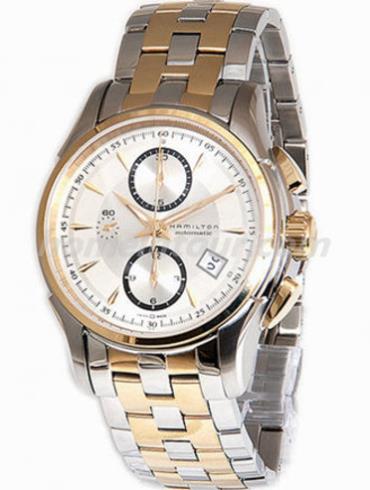 汉米尔顿H32626151男表美国经典爵士系列-间金色表带/表径42mm