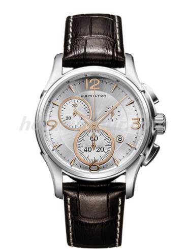 汉米尔顿H32612555男表美国经典爵士系列-深棕色表带/表径42mm