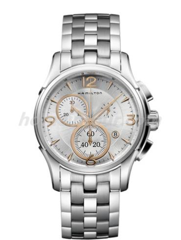 汉米尔顿H32612155男表美国经典爵士系列-银色表带/表径42mm