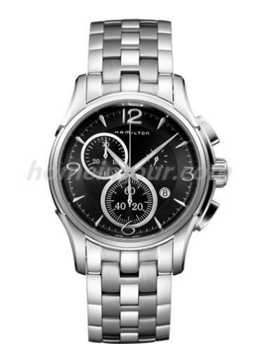 汉米尔顿H32612135男表美国经典爵士系列-银色表带/表径42mm