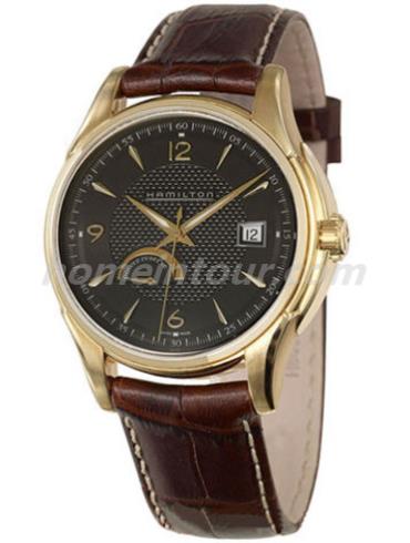 汉米尔顿H32539595男表美国经典爵士系列-黑色表带/表径40mm