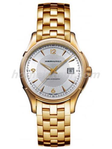 汉米尔顿H32535155男表美国经典爵士系列-金色表带/表径40mm