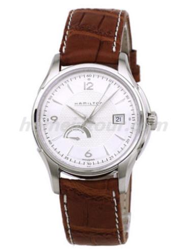 汉米尔顿H32519555男表美国经典爵士系列-深棕色表带/表径40mm