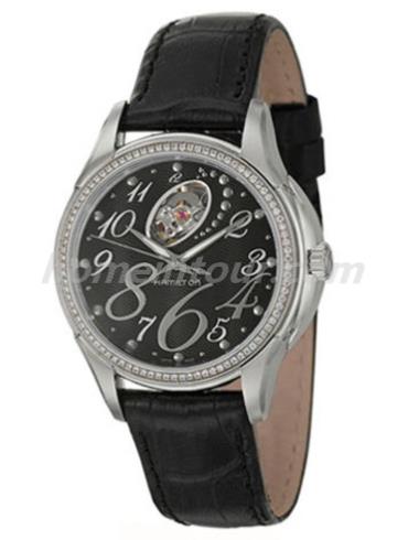 汉米尔顿H32485733女表美国经典爵士系列-黑色表带/表径37mm