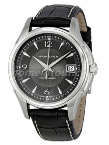 汉米尔顿H32455785男表美国经典爵士系列-黑色表带/表径37mm