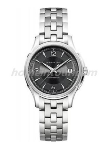 汉米尔顿H32455185男表美国经典爵士系列-银色表带/表径37mm