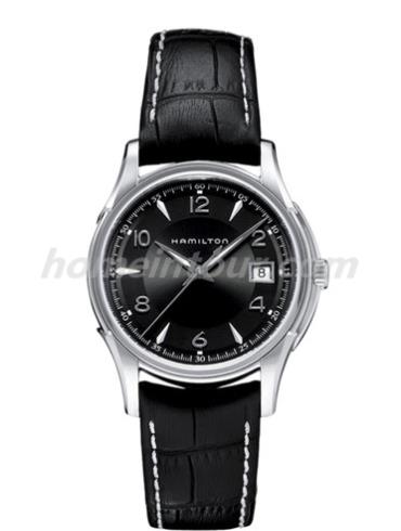 汉米尔顿H32411735男表美国经典爵士系列-黑色表带/表径38mm