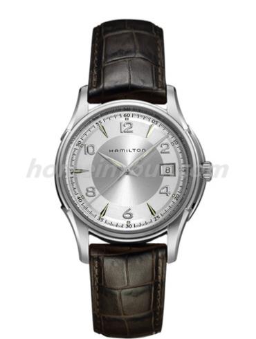 汉米尔顿H32411555男表美国经典爵士系列-棕色表带/表径38mm