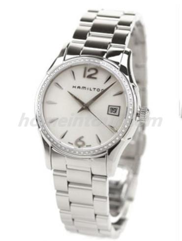 汉米尔顿H32381115男表美国经典爵士系列-银色表带/表径34mm
