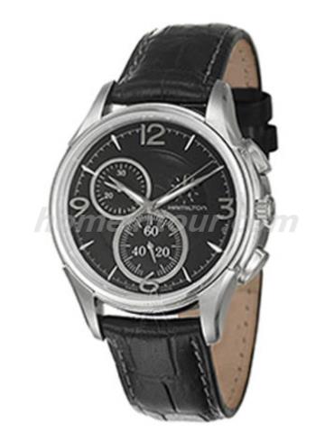 汉米尔顿H32372735男表美国经典爵士系列-黑色表带/表径37mm