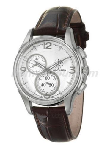 汉米尔顿H32372555男表美国经典爵士系列-深棕色表带/表径37mm