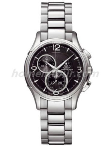 汉米尔顿H32372135男表美国经典爵士系列-银色表带/表径37mm