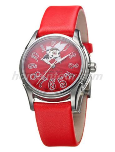 汉米尔顿H32365883女表美国经典爵士系列-红色表带/表径34mm