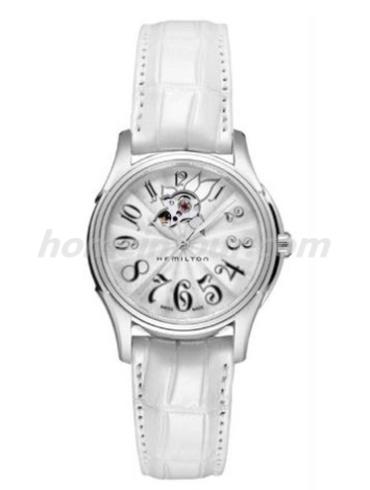 汉米尔顿H32365813女表美国经典爵士系列-白色表带/表径34mm