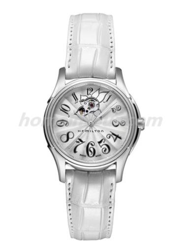 汉米尔顿H32365313女表美国经典爵士系列-白色表带/表径34mm