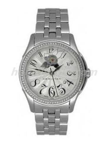 汉米尔顿H32355183女表美国经典爵士系列-银色表带/表径34mm