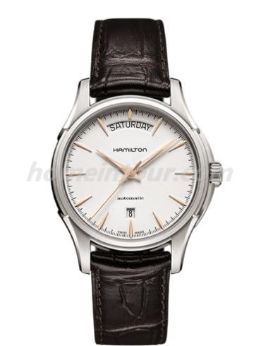 汉米尔顿H32505511男表美国经典爵士系列-深棕色表带/表径40mm