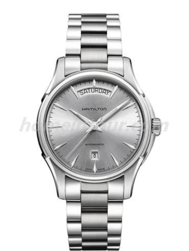汉米尔顿H32505151男表美国经典爵士系列-银色表带/表径40mm