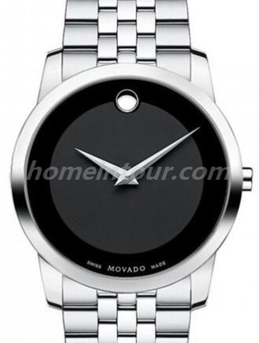 摩凡陀0606504男表博物馆-银色表带/表径40mm