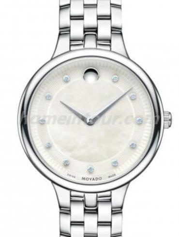 摩凡陀0606810_女表芯媛-银色表带/表径32mm