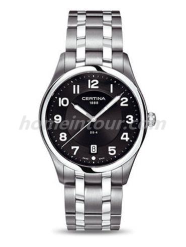 雪铁纳C022.410.11.050.00男表臻选系列-银色表带/表径37mm