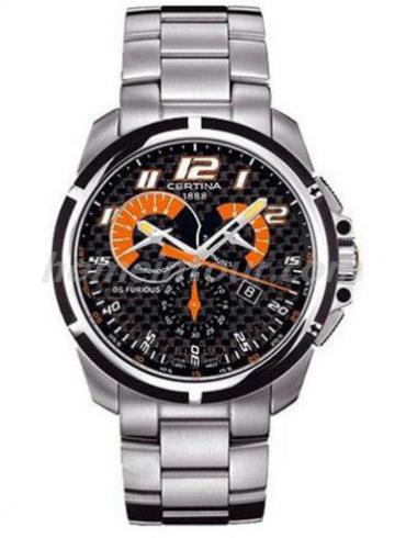 雪铁纳C011.417.21.202.00男表勇者系列-银色表带/表径41.5mm